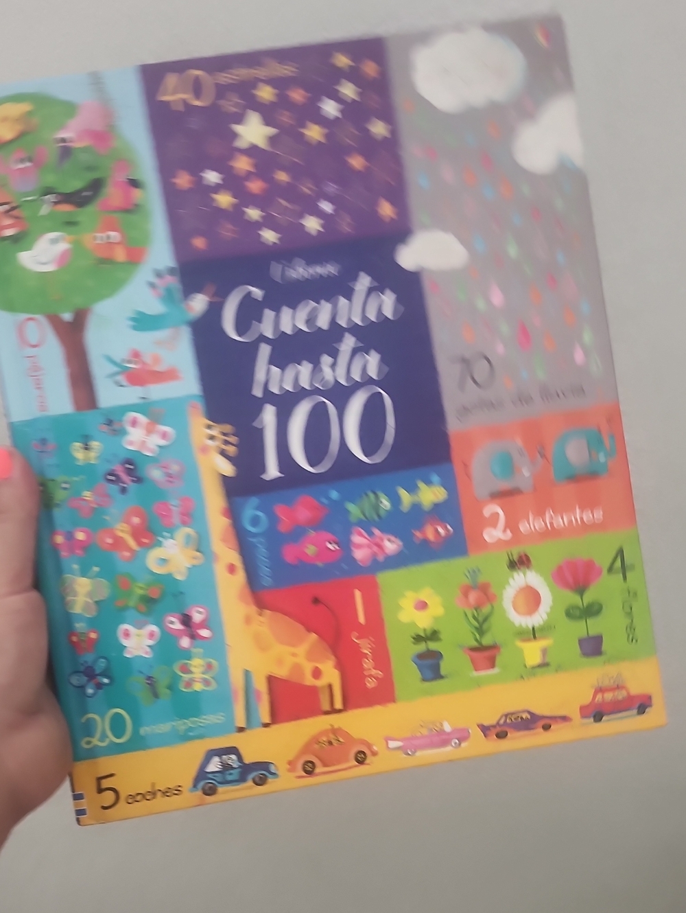 Cuenta hasta 100 Colorful Kids Counting Book